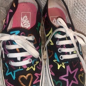 Vans Graffiti lace up men’s/women’s unisex shoes.